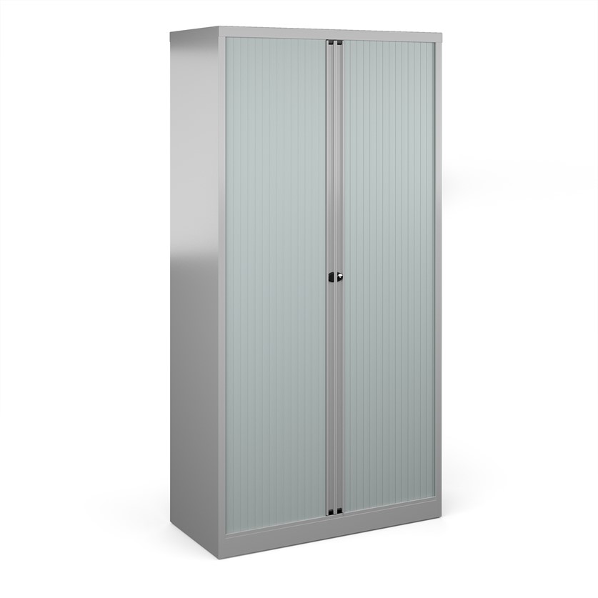 Steel Tall Tambour Cupboard