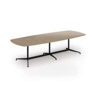 Drive Barrel Shaped Boardroom Table 3000 mm x 1200 mm